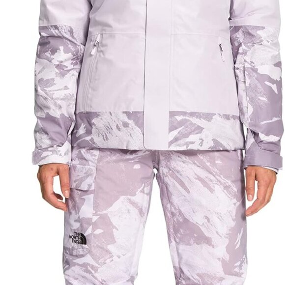 THE NORTH FACE Women's Garner Triclimate Insulated Ski Jacket Lavender SAVE $150 - Picture 3 of 7